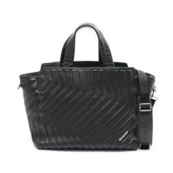 Balenciaga CAR EAST WEST Leather Tote Bag Black - Picture 1 of 7